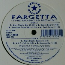画像1: Fargetta / The Music Is Movin' (HAL 12358)【中古レコード】1114