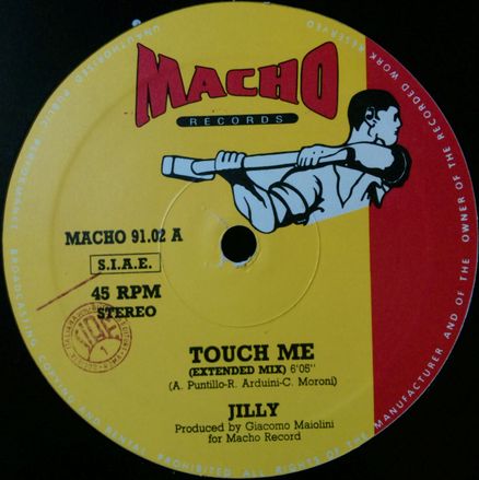 画像1: Jilly / Touch Me (MACHO 91.02) 穴 【中古レコード】1538C