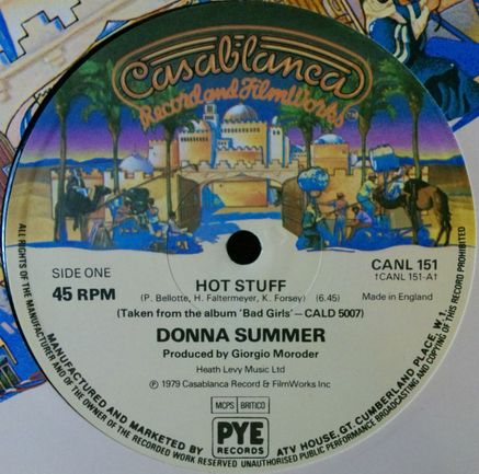 画像1: Donna Summer  / Hot Stuff (CANL 151)  【中古レコード】1386 一枚 