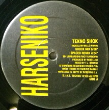 画像1: Harseniko / Tekno Shok (TECHNO 12.153)【中古レコード】1136