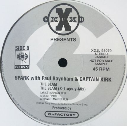 画像1: SPARK with Paul Baynham & CAPTAIN KIRK / THE SLAM 【中古レコード】1353 Re 一枚