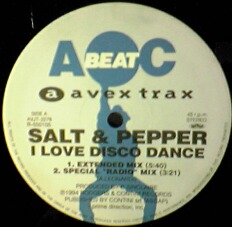 画像1: Salt & Pepper / Casanova - I Love Disco Dance / Under Presser 【中古レコード】1026B