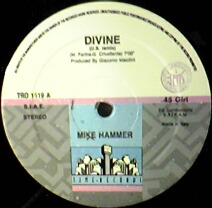画像1: Mike Hammer / Divine (U.S. Remix) 穴 【中古レコード】1027 