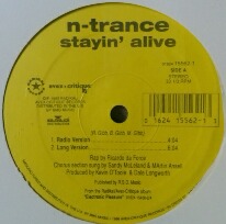 画像1: N-Trance / Stayin' Alive 【中古レコード】1101